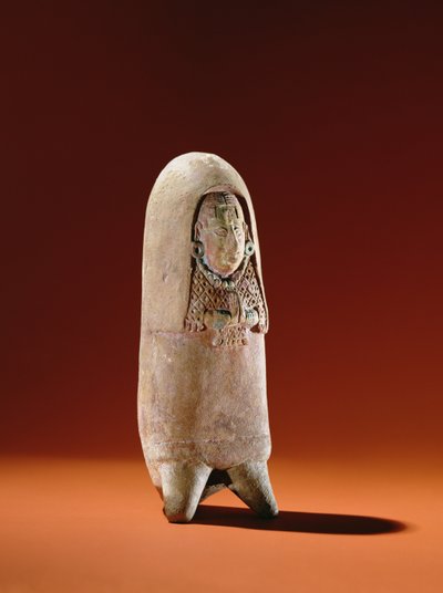 Statue of a Woman in Ceremonial Robes, Isle of Jaina by Mayan